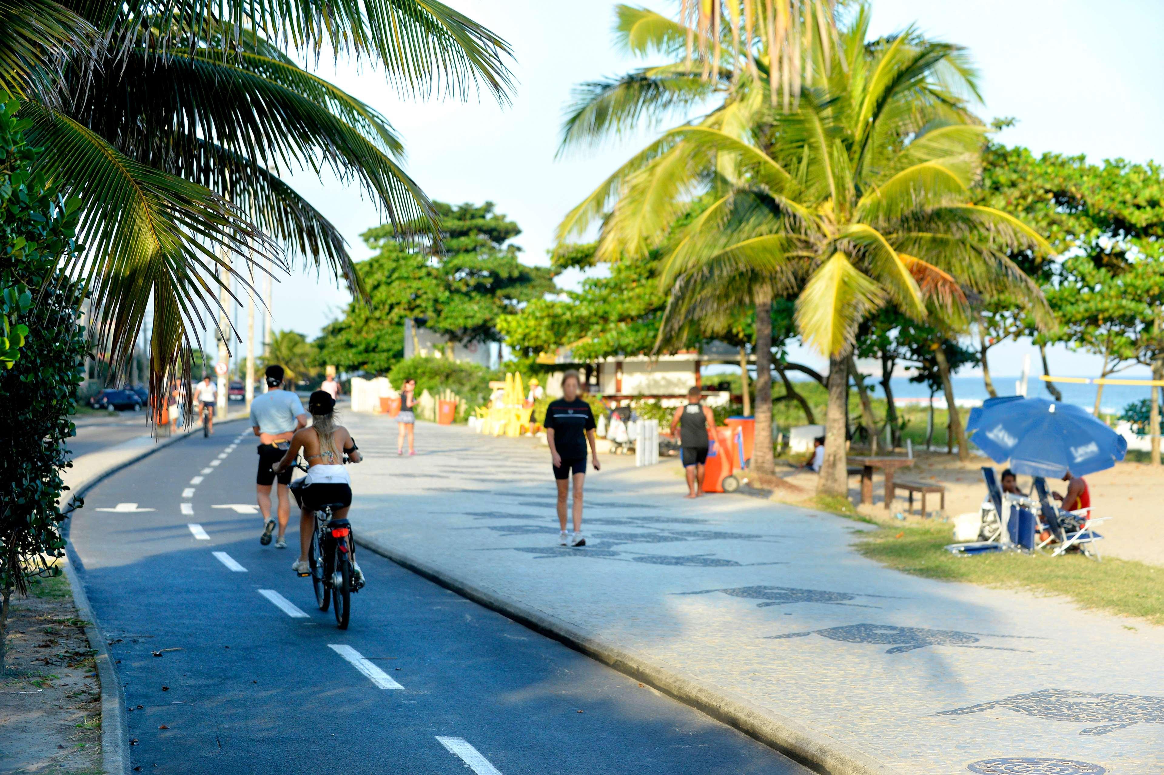 Grand Hyatt Rio De Janeiro Hotel Exterior photo Bike path along the beach