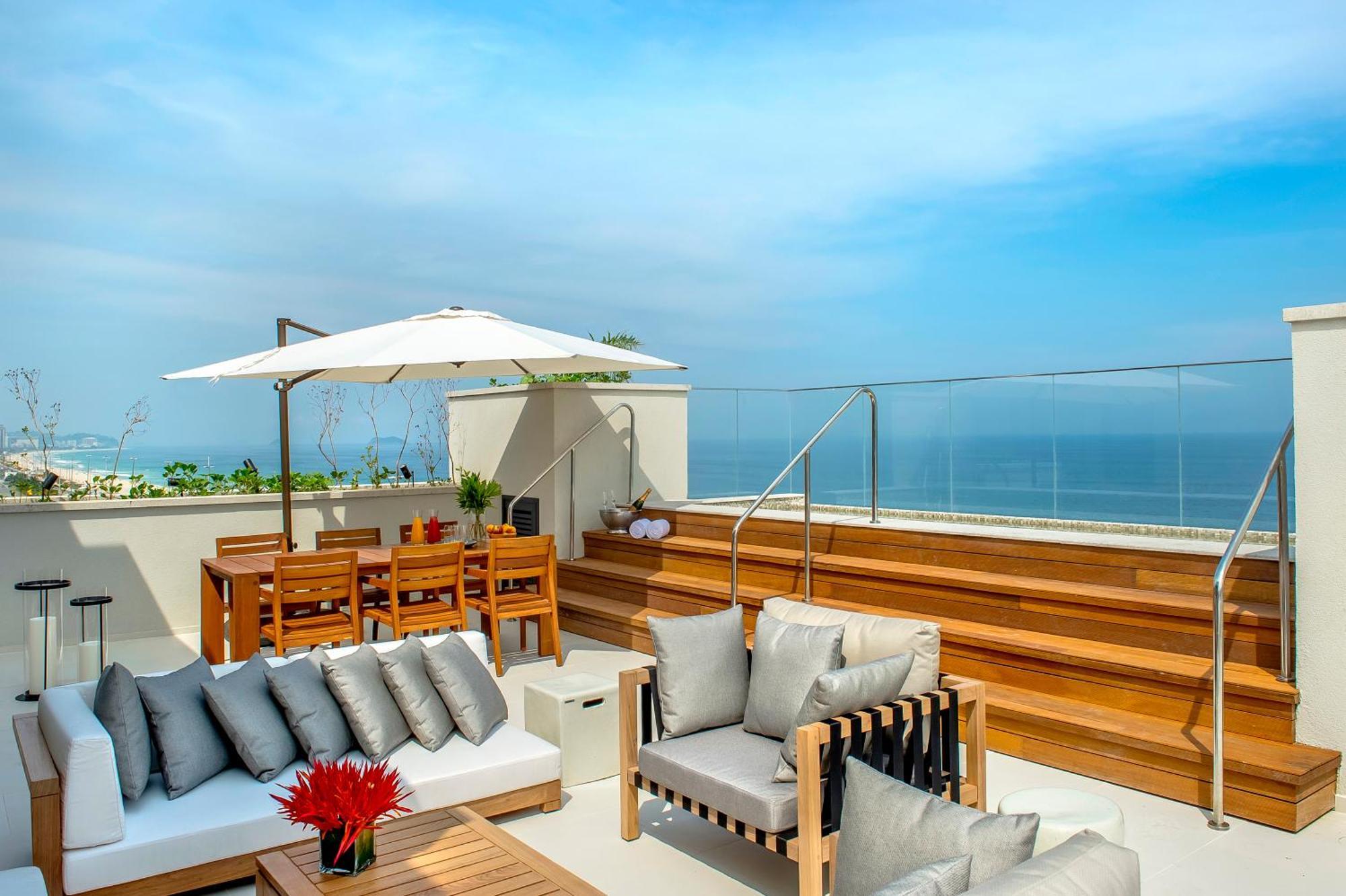 Grand Hyatt Rio De Janeiro Hotel Exterior photo Rooftop terrace