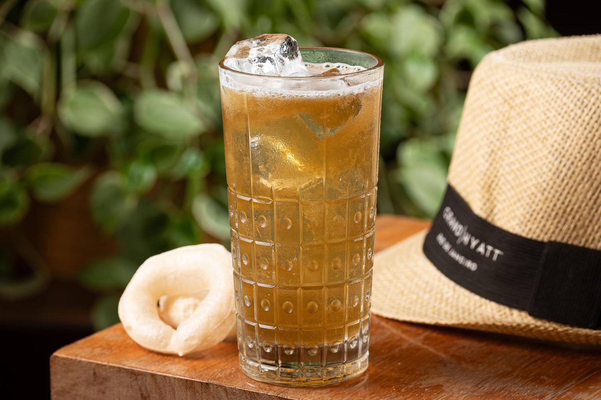 Grand Hyatt Rio De Janeiro Hotel Exterior photo A glass of iced tea